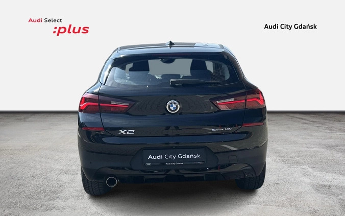 BMW X2 cena 104900 przebieg: 46363, rok produkcji 2020 z Gdańsk małe 254